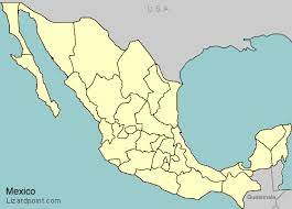 The state of baja california is in northern mexico and shares a border with california. Test Your Geography Knowledge Mexico Federal States Quiz Lizard Point Quizzes