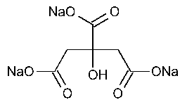 Sodium Citrate Chemical Structure Molecular Formula Reference Standards