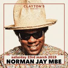 Clayton's Marlow presents Norman JAY MBE at Clayton's Marlow, South + East