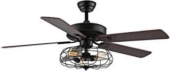 Check spelling or type a new query. Amazon Com Wingbo 52 Industrial Ceiling Fan With Lights And Remote Control 3 Light Cage Ceiling Fan Old Bronze 5 Reversible Blades Farmhouse Caged Ceiling Fan For Kitchen Living Room Bedroom Etl Listed