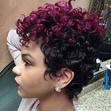 If you are feeling particularly brave and want to chop your tresses off, here are some short hairstyles. Amazon Com Beisd Short Black Wig With Mixed Brown Bangs Natural Short Haircuts For Women Synthetic Short Wigs For Black Women 9529 Beauty