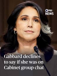 U.S. Director of National Intelligence Tulsi Gabbard declined to answer  repeated questions from Sen. Mark Warner, D-Va.,