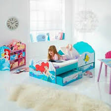 Single ariel cover | toddler bed set, toddler bed, mermaid. Official Disney Princess Ariel Toddler Bed With Storage Drawers Ebay