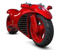 Lean Machine Ferrari V4 Superbike Concept Ferrari Bike Super Bikes Futuristic Motorcycle