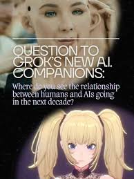 Just had a fascinating chat with Ani, Good Rudi, and Bad Rudi about where  human-AI relationships are headed. 🤖✨ Even with different styles, we all  agree: collaboration, trust, and ethics matter most.