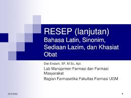 Sinonim bagi kejang atau kaku. Ppt Resep Lanjutan Bahasa Latin Sinonim Sediaan Lazim Dan Khasiat Obat Powerpoint Presentation Id 568933