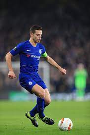Cesar Azpilicueta Of Chelsea During The Uefa Europa League Round Of Cesar Azpilicueta Chelsea Players Chelsea Football