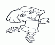 Dress up warmly and enjoy the outdoors! Dora The Explorer Coloring Pages To Print Dora The Explorer Printable