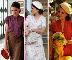 Adriana Ugarte El Tiempo Entre Costuras 2 Fashion Tv Moda Anos 40 Moda