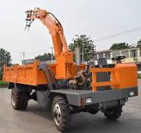 Wheels 5tons/8tons Truck Mounted Excavator Dumper Crane All-in-one Machine