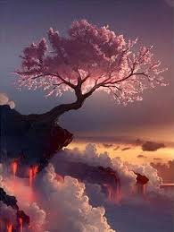 Diamond Painting Can Be Purchased For 5 And Free Worldwide Shipping On 5diamondpainting Com Tree 5diamond Painting Japanese Cherry Tree Sakura Tree Painting