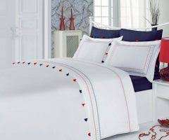 Atlantic Lacivert Pamuk Saten Cift Kisilik Nevresim Takimi Guven Evim Nevresim Takimi Nevresim Yatak Odasi