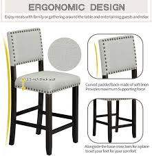 Check spelling or type a new query. Home Kitchen Merax 5 Piece Dining Table Set Counter Height Dining Set With Classic Elegant Rectangel Table And 4 Padded Chairs For Kitchen Dining Room Black And Beige Kitchen Dining Room