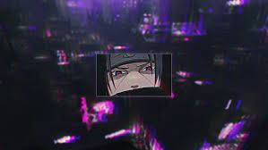 Animated wallpaper, free download, wallpaper engine. Hd Wallpaper Uchiha Itachi Naruto Anime Uchiha Clan Aestethic Purple Background Wallpaper Flare