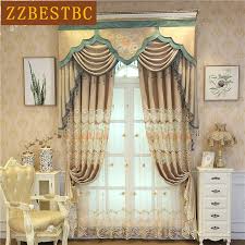 4.5 out of 5 stars (103). European Luxury Royal Villa Dark Gold Embroidered Blackout Curtains For Living Room Classic High Quality Curtain For Bedroom Buy At The Price Of 15 00 In Aliexpress Com Imall Com