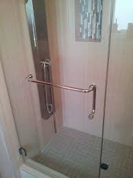 Shower Handle Towel Bar Combo Shower Door Handles Glass Bathroom Bathroom Towel Bar
