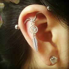 Piercings Cool Ear Piercings Trendy Earrings Industrial Earrings