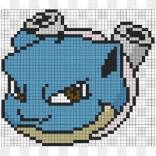 Please like and subscribe mobile users: Pokemon Battle Trozei Blastoise Perler Bead Pattern Pixel Art Blastoise Face Clipart 183666 Pikpng