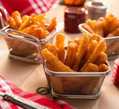 Une Recette Debilement Bonne De Frites A La Biere Style Cuisine De Rue Recipe Beer Battered Fries Battered Fries Recipe Food Network Recipes