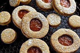 Pistachio Linzer Cookies With Orange Marmalade Recipe Recipe Orange Marmalade Recipe Cookies Recipes Christmas Linzer Cookies