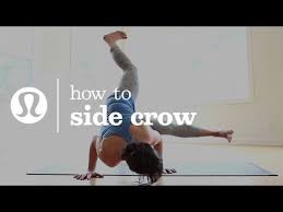 How To Side Crow Yoga Moves Yoga Information Yoga Videos