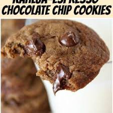 Kahlua Espresso Chocolate Chip Cookies Recipe Girl In 2020 Chocolate Chip Cookies Best Chocolate Chip Cookies Recipe Cookies Recipes Chocolate Chip