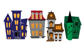 Download Halloween House Design Set 2 Svg Cut File By Creative Fabrica Crafts Creative Fabrica PSD Mockup Templates