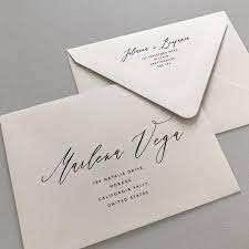 This Envelope Addressing Template Is Ready To Be Edited Print Wedding Invitation Envelopes Address Addressing Wedding Invitations Wedding Invitation Envelopes