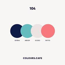 Colours 104 0d1b46 65bcbf Ece3e2 F8333d Colors Color Colours Colour Palette Colorscheme Logo Color Combinations Flat Color Palette Color Coding
