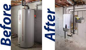 Tankless units are more expensive. Navien Tankless Water Heaters From Watters Plumbing