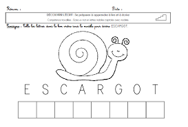 Projet Escargot Rigolo 1 2 3 Dans Ma Classe A Moi Escargot Escargot Maternelle Sciences En Maternelle