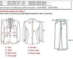 Measure For A Suit Suit Measurements Mens Fashion Suits
