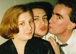 1995 Karen Brooke at Sid Mahbub's marriage to Helen, who he met in 1992  after he left college. Karen and Sid were both at Ilkley College 1990