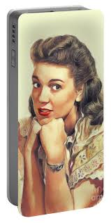 Ella Mae Morse, Music Legend Portable Battery Charger by Esoterica Art  Agency