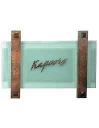 Design Name Kapoors Door Nameplates Nameplates Mumbai Designer Nameplates