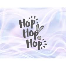 Download Happy Easter Svg File For Cricut Hop Hop Bunny Tail Cute Tale Printable Art