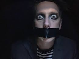 Always wonderful to have a clown in the room watching. Puddles Pity Party  #tapeface #tfvegas #clowns