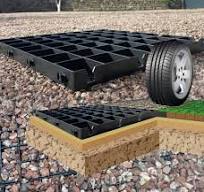 ECODECK Gravel Driveway Plastic Grids Eco Parking Gravel Grid Base