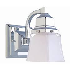 This narrow cabinet will help keep your bathroom organized all the while giving your space a more stylish and spacious. Hampton Bay 1 Light Chrome Bath Light 05658 The Home Depot