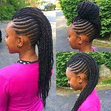 Versatile List Of 50 Braided Mohawk Updo Hairstyles To Rock Style In Hair Natural Hair Styles Flat Twist Hairstyles Twist Hairstyles