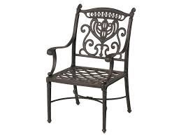Tuscan style was fun while it lasted! Hanamint Grand Tuscany Outdoor Aluminum Dining Chair With Scroll Arms Find Your Furniture Outdoor Dining Arm Chair