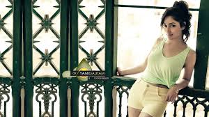 Image result for yami gautam in action jackson blue saree