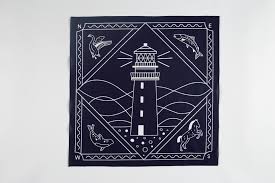 Flannan isles lighthouse is a lighthouse near the highest point on eilean mòr, one of the flannan isles in the outer hebrides off the west coast of mainland scotland. Alana Keenan Flannan Isles Lighthouse Scarf