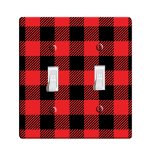 Oh Give Me A Home Where The Buffalo Roam Lyrics Embossi Printed Maxi Metal Buffalo Plaid Switch Plate Cover Light Switch Outlet Cover Choose Color Red White Light Pink Hot Pink Switch Plate Covers Outlet Covers Plate Covers