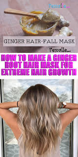 However, some researchers have noted that no scientific evidence has proven that ginger helps treat baldness. How To Make A Ginger Root Hair Mask For Extreme Hair Growth Grow Strong Hair Extreme Hair Growth Extreme Hair