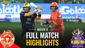 Check islamabad united vs quetta gladiators, pakistan super league 2020 2020, 1st match match scoreboard, ball by ball commentary, updates only on espn.com. Psl 2019 Match 6 Islamabad United Vs Quetta Gladiators Full Match Highlights Youtube