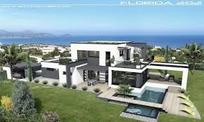 Vues Exterieures Villa Contemporaine Villa Design Contemp Toit Terrasse Mais Exterieurs De Maison Moderne Architecture Maison Moderne Maison Contemporaine