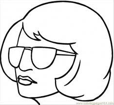 Click on print link of your choice, if you want a sunglasses image for coloring yourself then you need to click on print sunglasses coloring page (b/w) link. Blondie In Sunglasses Coloring Page For Kids Free Accessories Printable Coloring Pages Online For Kids Coloringpages101 Com Coloring Pages For Kids