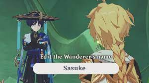 Naming the Wanderer | Giving Scaramouche his New Name | Genshin Impact Ver.  3.3 - YouTube