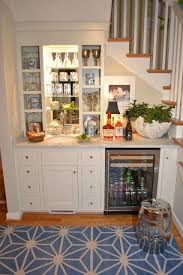 Most of us regard the kitchen as the nucleus of the home, a place to gather and be nourished, and where there is always warmth and comfort to be had. A Bar Under The Stairs Great For A Basement Yay Stairs In Kitchen Kitchen Pantry Design Bar Under Stairs
